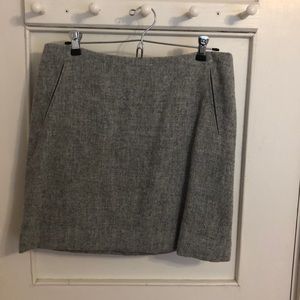 Wool blend mini skirt by Talbots